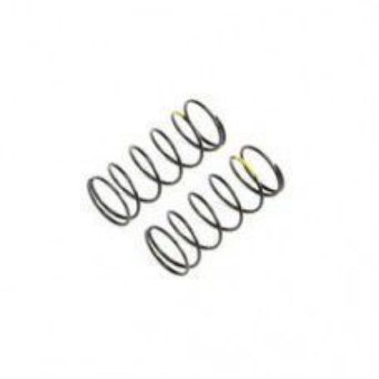 Picture of TLR/LOSI TLR233053 Yellow Front Springs, Low Frequency, 12mm (2)