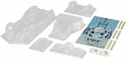 Picture of Tamiya 51660 (SP1660) TC-01 1/10 Formula E Gen2 Champion Livery Clear Body Set