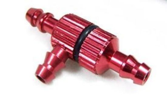Picture of 3 Way T-Type Fuel Jointer W/Filter RED FP8022-R