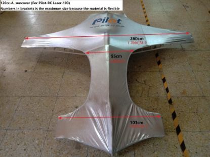 Picture of Pilot-RC Suncover for 150cc Aerobatic Plane-Extra NG