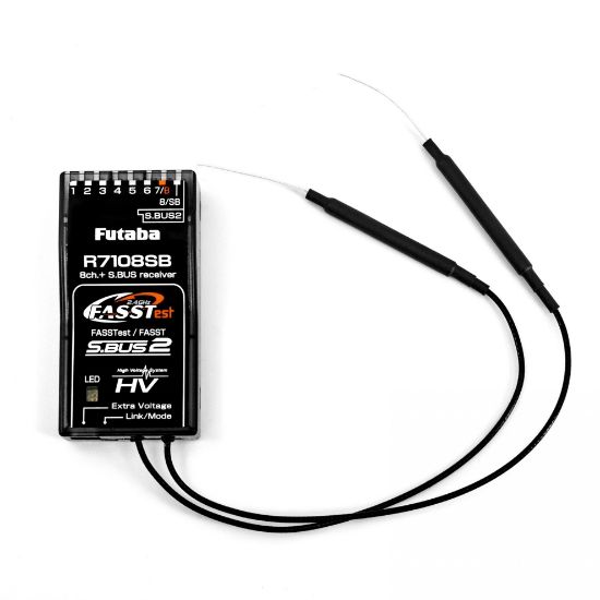 Futaba 7108SB 8/18 Channel FASSTest/S.Bus2 HV Receiver. Hobby Hangar