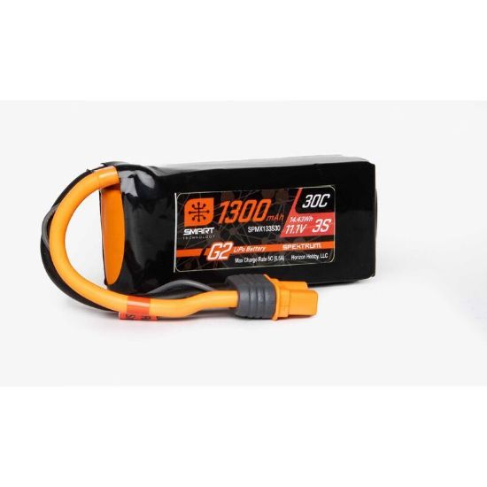 Picture of Spektrum SPMX133S30 1300mAh 3S 11.1V Smart G2 LiPo 30C; IC3