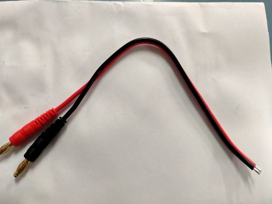 Picture of Bare lead to Banana Plug Charge Lead Adapter