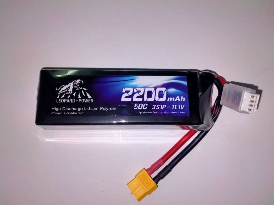 Picture of Leopard Power 3s 11.1v 2200mah 50c EC3 Lipo Battery