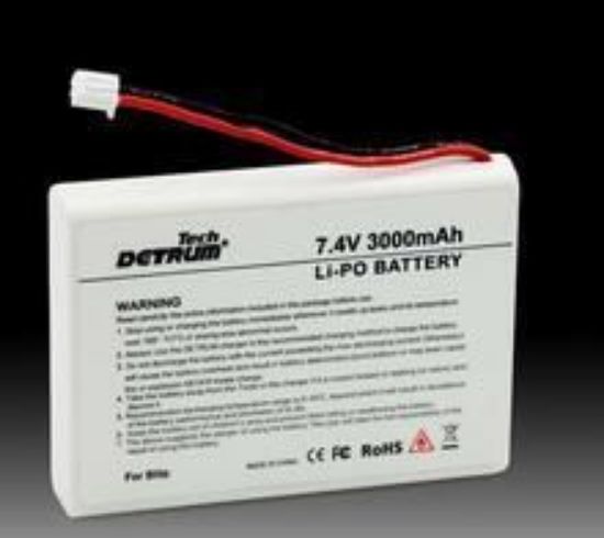 Picture of Dynam/Detrum DTM-1007 2S 7.4V 3000mAh Lipo Battery for Blitz DT9 9CH Transmitter