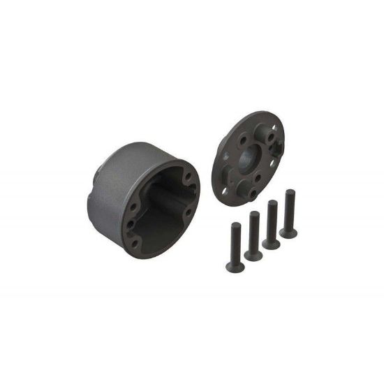 Picture of Arrma AR310772/ARAC4023 Composite Diff Case Granite, Senton, Bigrock 4X4 3S BLX