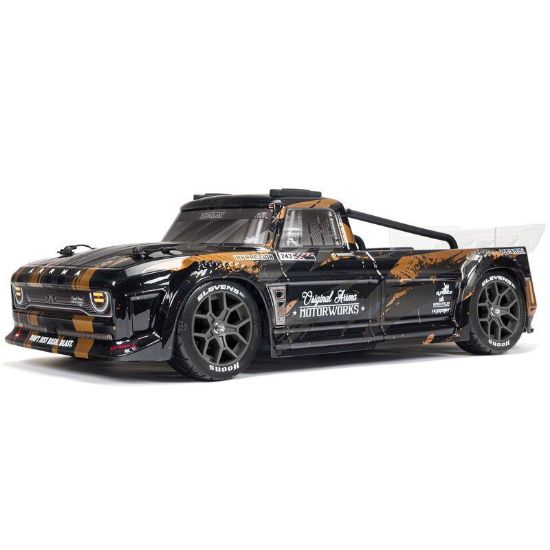 Picture of Arrma ARA4315T1 1/8 INFRACTION 4X4 3S BLX Resto-Mod Truck Black/Gold RTR