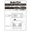 Picture of Savox SW-2290SG Monster Brushless IP67 Water Proof Full CNC Servo 50kg/cm