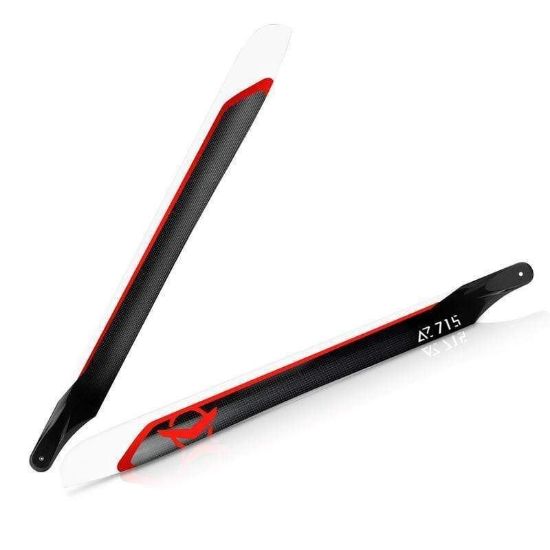 Picture of Azure Power 101715 AZ-715 Heli Main Blades 715mm
