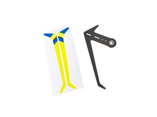 Picture of SAB H1633-S  Carbon Fiber Tail Fin- Goblin RAW 420