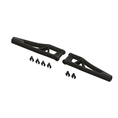Picture of Arrma ARA330655 Front Upper EXB Suspension Arms 120mm (Pr) suit 6s Kraton, Notorious, Outcast, Talion