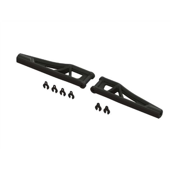 Picture of Arrma ARA330655 Front Upper EXB Suspension Arms 120mm (Pr) suit 6s Kraton, Notorious, Outcast, Talion