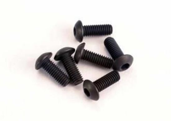 Picture of Traxxas 2576 Screws, 3X8Mm Button-Head Machine (Hex Drive) (6)