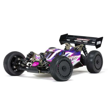 Picture of Arrma ARA8306 1/8 TLR Tuned TYPHON 4WD Roller Buggy, Pink/Purple