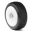 Picture of AKA 14006VRW 1:8 Buggy Enduro Super Soft Evo Wheel Pre-Mounted White