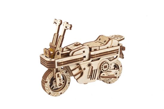 Picture of UGEARS 121362 Moto Compact Folding Scooter mechanical model kit