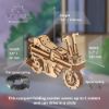 Picture of UGEARS 121362 Moto Compact Folding Scooter mechanical model kit