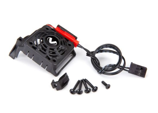 Picture of Traxxas 3456 - Cooling Fan Kit (with shroud)  (fits #3351R and #3461 motors) (requires #3458 heat sink to mount)