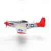 Picture of Volantex RC EXA76105RRB2 Mustang P51D RTF- Red 400mm