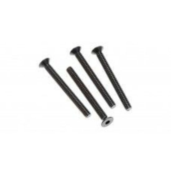 Picture of Arrma AR722440/ARAC9896 Flt Head Hex Machine Screw 4x40mm 4x4 (4)