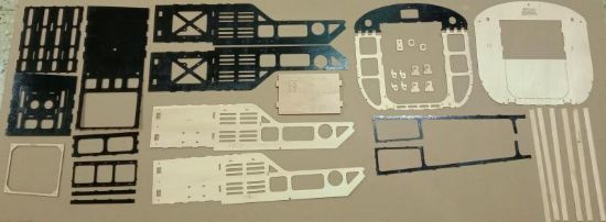 Picture of Pilot RC Front Fuselage Repair Package for Extra NG-78