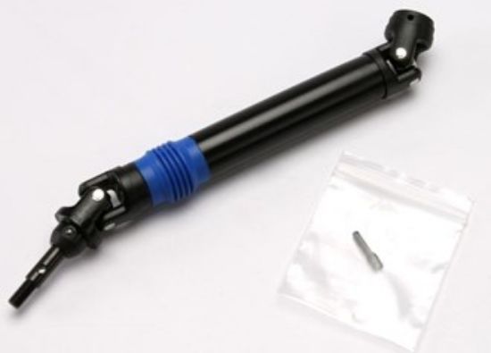 Picture of Traxxas 5451X Driveshaft Assembly (1), Left Or Right/ 4x15mm screw pin (1)