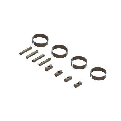 Picture of Arrma ARA311150 CVD Driveshaft Metal Fittings (1 Pair) suit Outcast & Kraton 4S V2