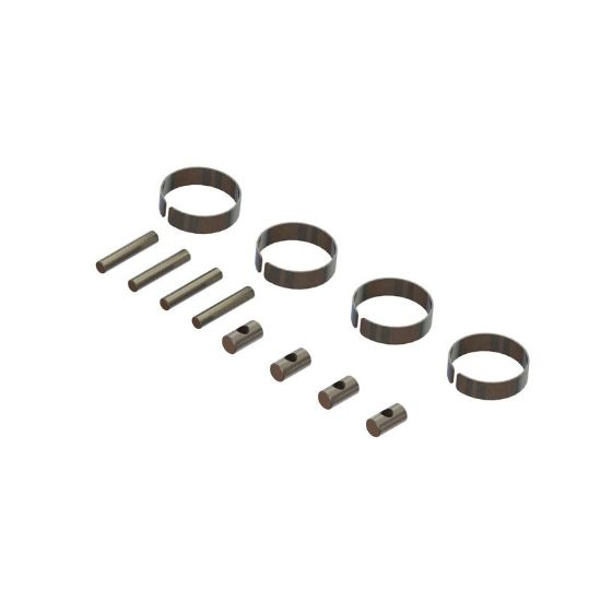 Picture of Arrma ARA311150 CVD Driveshaft Metal Fittings (1 Pair) suit Outcast & Kraton 4S V2