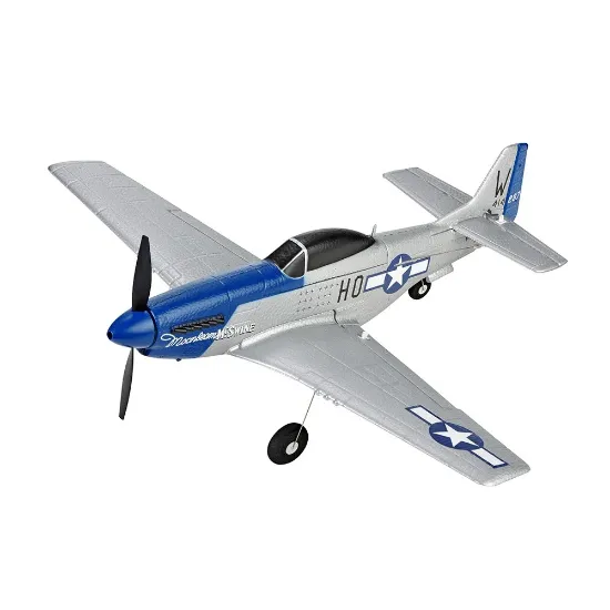 Picture of TOP RC Hobby TOP097B Mini P-51D RC Warbird Airplane RTF 450mm-  Blue