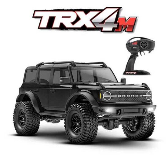 Garde-boue Intérieur Imprimé 3D Pour Traxxas TRX-4M Bronco 1/18 - Paire De 2, Couleur Noire, Matériau PLA