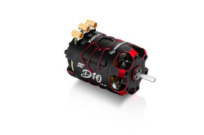 Picture of Hobbywing 30401135 XeRun D10-10.5T Drift Spec RC Brushless Motor- Passion Red