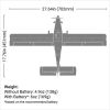 Picture of E-Flite  EFLU16450 UMX Air Tractor BNF Basic with AS3X and SAFE Select