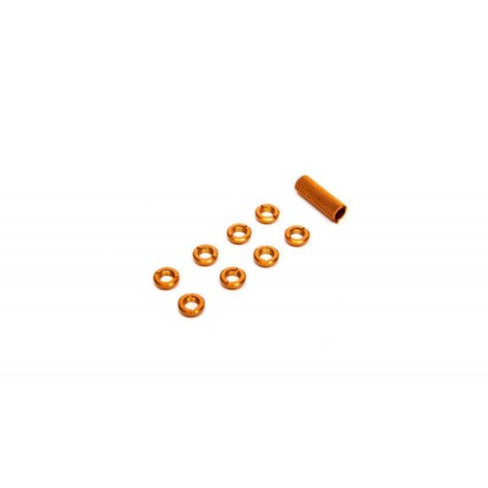 Picture of Spektrum SPMA1303 Radio Orange Switch Nuts (8) & Wrench