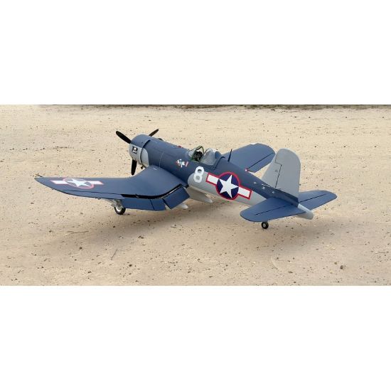 Picture of Seagull SEA361-INDENT 2024 Giant Scale F4U Goodyear FG-1D 62cc ARF 87" without Electric Retracts landing gears (2 boxes) June 2023