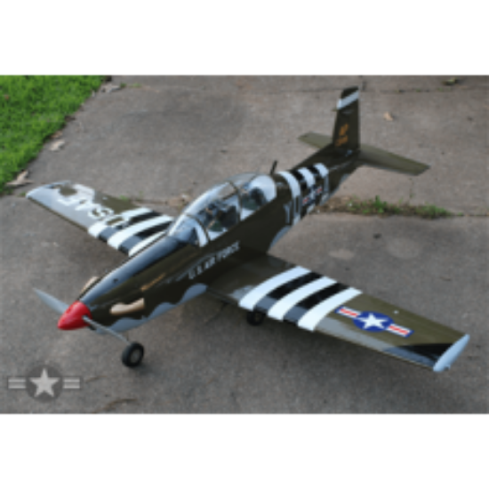 Picture of Seagull SEA103M NEW Texan T-6A II 1.6m improved w/battery hatch/flaps .75-91 2S, .91-1.00 4S Military scheme