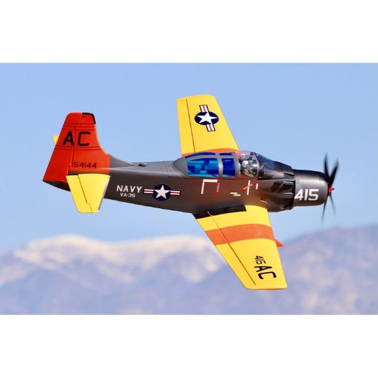 Picture of Seagull LH369DRONE-INDENT 2026 Double Seat AD-5/A-1E Skyraider 86" wingspan, 35-60cc "DRONE" without Retracts, Matte Finish