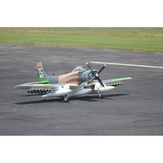 Picture of Seagull SEA348CAMO-INDENT 2026 86" SKYRAIDER A-1, 35-60cc, Camo, Matte Finish, without Retracts