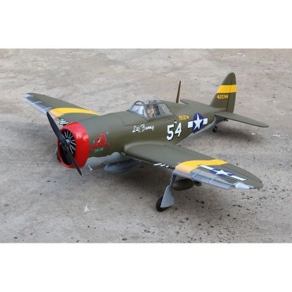 Picture of Seagull SEA338N-INDENT 2026 P-47D Little Bunny MK II- 10cc 55" wingspan, PU wheel alu hub 2.75", Matte 