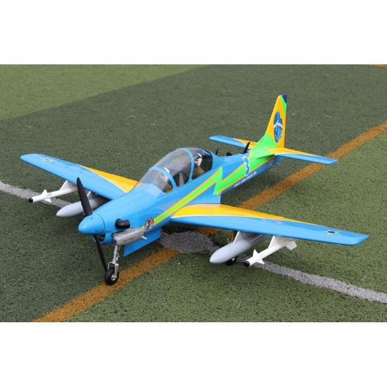 Picture of Seagull  SEA379-INDENT 2026 Super Tucano T-27 65" wingspan 15-20cc, PU rubber wheels aluminum hub 3"