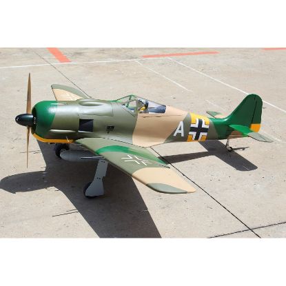 Picture of Seagull SEA257N-INDENT 2026 Focke-wulf FW 190 80" wingspan 55cc, PU rubber wheels, Matte