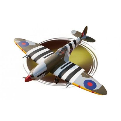 Picture of Seagull SEA183N Supermarine Spitfire 80" wingspan size 35-45cc, PU rubber wheels, Matte (without Retracts)