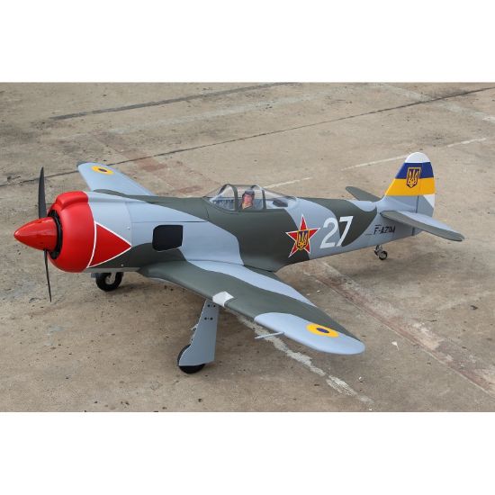 Picture of Seagull SEA270N-INDENT 2026 Yakovlev Yak-3 63" wingspan20cc, PU rubber wheels, Matt (without ER-120 84°Retracts)