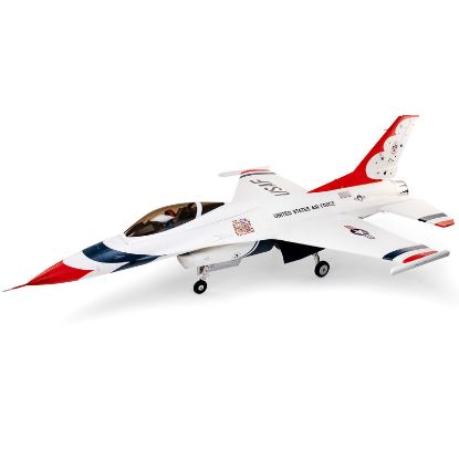 Picture of E-Flite EFL87950 F-16 Falcon Thunderbird 80mm EDF BNF-Basic 