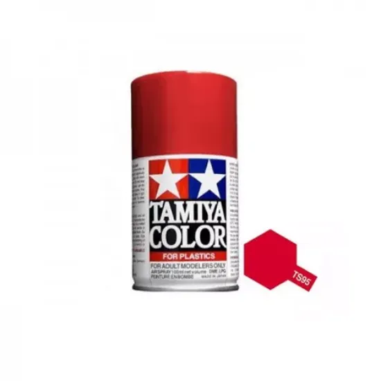 Picture of Tamiya TS-95  Color Spray Paint Metallic Red