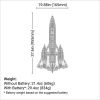 Picture of E-Flite EFL02050 SR-71 Blackbird Twin 40mm EDF BNF Basic with AS3X and SAFE Select