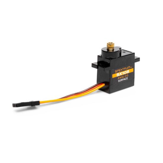 Picture of Spektrum SPMSSX108 SX108 Micro Gear Servo (Replaces SPMSSX107)