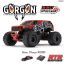 Picture of Arrma ARA3230ST2 1/10 GORGON 4X2 MEGA 550 Brushed Monster Truck RTR with Battery & Charger, Red 