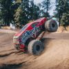 Picture of Arrma ARA3230ST2 1/10 GORGON 4X2 MEGA 550 Brushed Monster Truck RTR with Battery & Charger, Red 