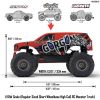 Picture of Arrma ARA3230ST2 1/10 GORGON 4X2 MEGA 550 Brushed Monster Truck RTR with Battery & Charger, Red 