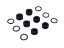 Picture of SAB H1822-S Damper Set Main Rotor- RAW500